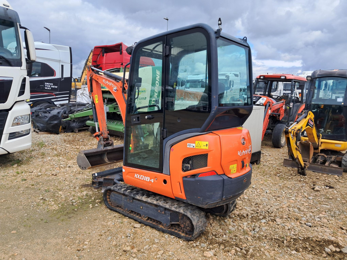 Minikoparka gąsienicowa - KUBOTA KX018-4 - Міні-екскаватор: фото 5 Minikoparka gąsienicowa - KUBOTA KX018-4 - Міні-екскаватор: фото 5