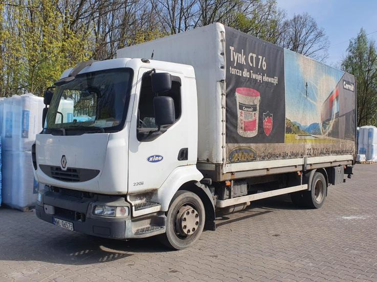 RENAULT MIDLUM SKRZYNIOWY - Бортова вантажівка/ Платформа: фото 2 RENAULT MIDLUM SKRZYNIOWY - Бортова вантажівка/ Платформа: фото 2