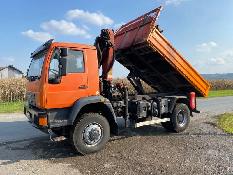 MAN LE 18-280 , 4X4 , Tipper , Palfinger PK 9501 - Самоскид вантажівка, Вантажівка з маніпулятором: фото 2 MAN LE 18-280 , 4X4 , Tipper , Palfinger PK 9501 - Самоскид вантажівка, Вантажівка з маніпулятором: фото 2