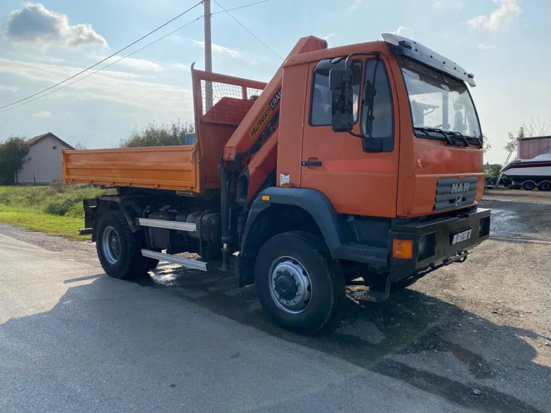 MAN LE 18-280 , 4X4 , Tipper , Palfinger PK 9501 - Самоскид вантажівка, Вантажівка з маніпулятором: фото 5 MAN LE 18-280 , 4X4 , Tipper , Palfinger PK 9501 - Самоскид вантажівка, Вантажівка з маніпулятором: фото 5