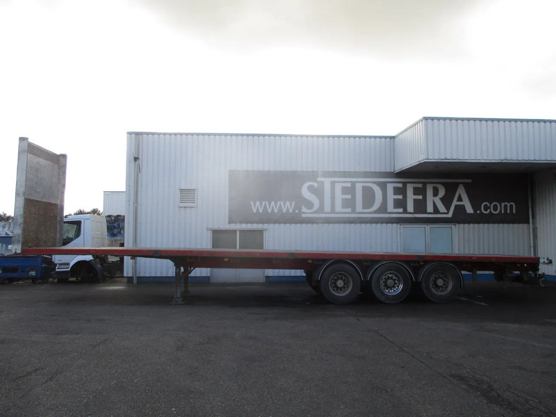 Samro SR 334 , 3 SAF Axle , Drum Brakes , Air Suspension - Бортовий напівпричіп/ Платформа: фото 2 Samro SR 334 , 3 SAF Axle , Drum Brakes , Air Suspension - Бортовий напівпричіп/ Платформа: фото 2