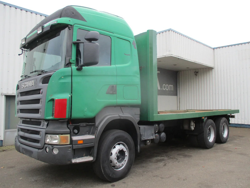 Scania R420 , 6x4 , Manual , Spring suspension - Бортова вантажівка/ Платформа: фото 1 Scania R420 , 6x4 , Manual , Spring suspension - Бортова вантажівка/ Платформа: фото 1