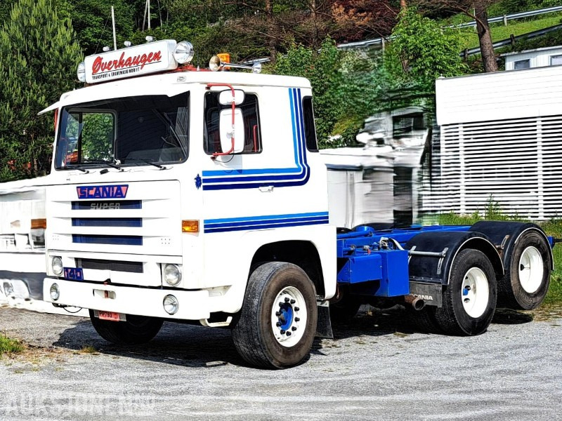 1976 Scania LBS 140 S - 6x2 - Veteran - Km: 300000 - Вантажівка шасі: фото 1 1976 Scania LBS 140 S - 6x2 - Veteran - Km: 300000 - Вантажівка шасі: фото 1