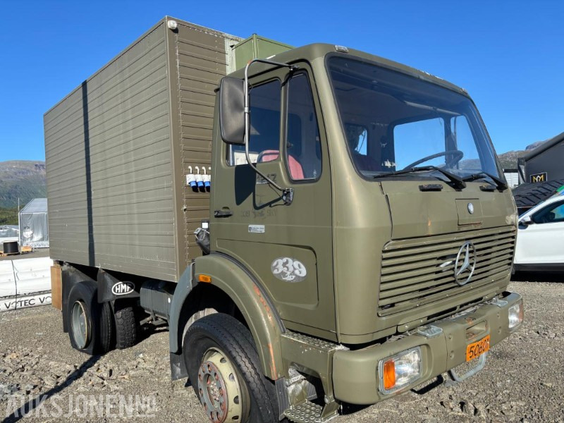 1980 Mercedes-Benz 1217 4X4 Allrad-Kipper Fahrgestell (AK/32) - Вантажівка з закритим кузовом: фото 3 1980 Mercedes-Benz 1217 4X4 Allrad-Kipper Fahrgestell (AK/32) - Вантажівка з закритим кузовом: фото 3