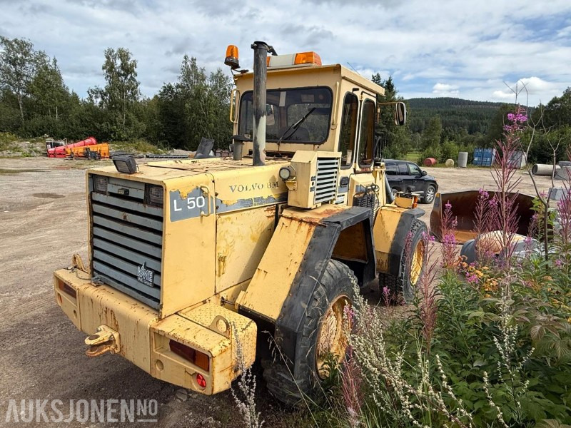1988 Volvo L50 hjullaster - Колісний навантажувач: фото 5 1988 Volvo L50 hjullaster - Колісний навантажувач: фото 5