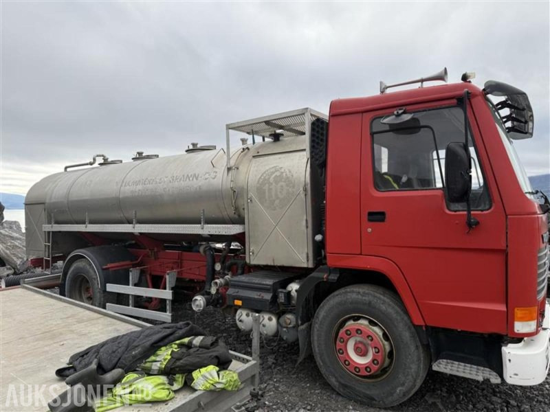 1991 Volvo fl7 tankbil - Вантажівка цистерна: фото 2 1991 Volvo fl7 tankbil - Вантажівка цистерна: фото 2