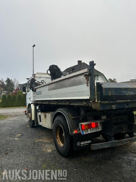 Самоскид вантажівка 1995 Scania P93 tippbil med kran: фото 13 Самоскид вантажівка 1995 Scania P93 tippbil med kran: фото 13