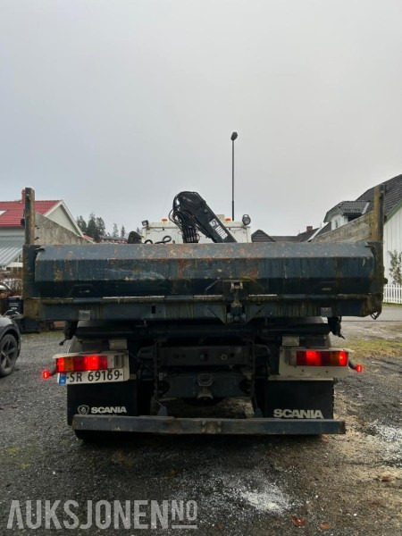 Самоскид вантажівка 1995 Scania P93 tippbil med kran: фото 9 Самоскид вантажівка 1995 Scania P93 tippbil med kran: фото 9