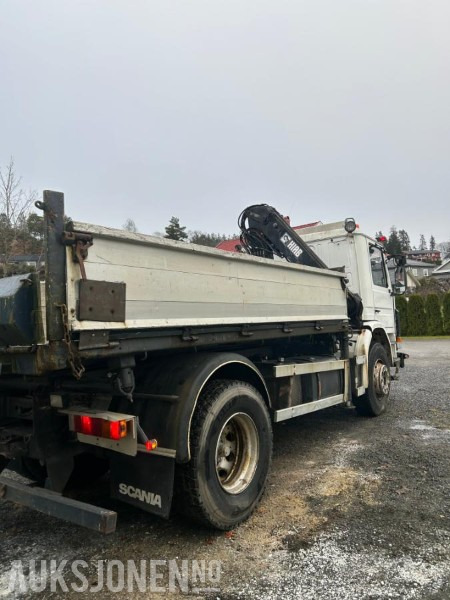 Самоскид вантажівка 1995 Scania P93 tippbil med kran: фото 7 Самоскид вантажівка 1995 Scania P93 tippbil med kran: фото 7