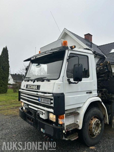 Самоскид вантажівка 1995 Scania P93 tippbil med kran: фото 17 Самоскид вантажівка 1995 Scania P93 tippbil med kran: фото 17