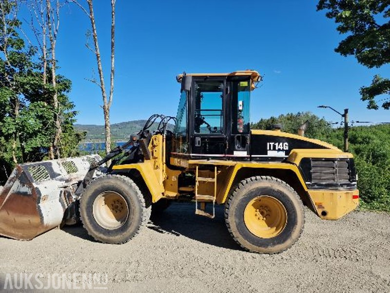 1999 Cat IT14G hjullaster snø skuffe/grus skuffe 10039 timer - Колісний навантажувач: фото 1 1999 Cat IT14G hjullaster snø skuffe/grus skuffe 10039 timer - Колісний навантажувач: фото 1