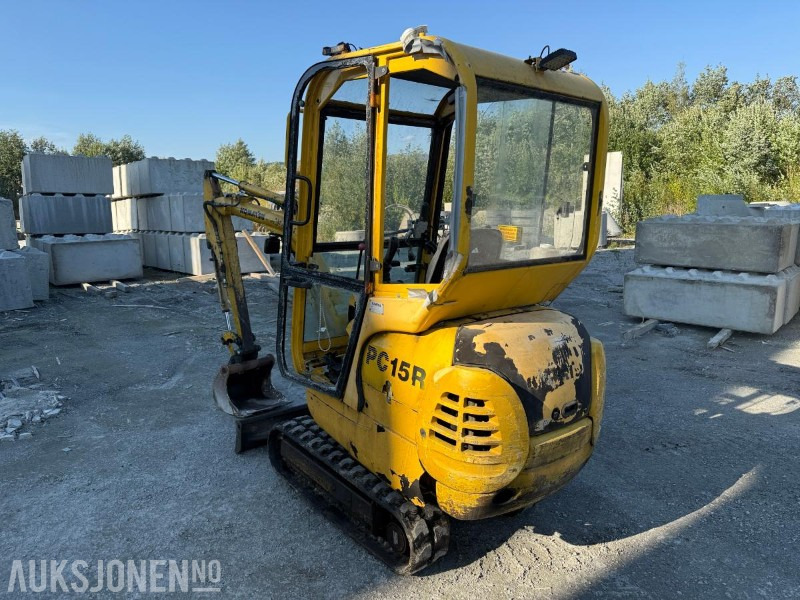1999 Komatsu PC 15R-8 Minigraver med Adi-Tek henger - Міні-екскаватор: фото 4 1999 Komatsu PC 15R-8 Minigraver med Adi-Tek henger - Міні-екскаватор: фото 4