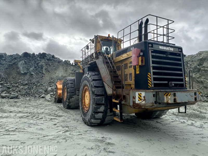 2003 Komatsu WA800-3 Hjullaster - Колісний навантажувач: фото 3 2003 Komatsu WA800-3 Hjullaster - Колісний навантажувач: фото 3