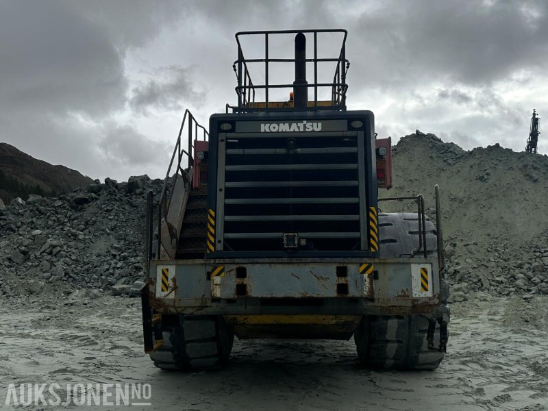 2003 Komatsu WA800-3 Hjullaster med 11 m3 skuffe - Spakstyring- Sertifisert til mai 2026 - Колісний навантажувач: фото 4 2003 Komatsu WA800-3 Hjullaster med 11 m3 skuffe - Spakstyring- Sertifisert til mai 2026 - Колісний навантажувач: фото 4