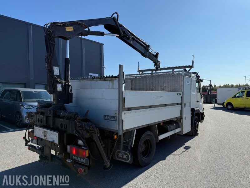 2003 MAN LE 12.200 KRANBIL, HIAB 066 B-2, RADIOSTYRING, SKAP, HENGERFESTE - Вантажівка з маніпулятором: фото 5 2003 MAN LE 12.200 KRANBIL, HIAB 066 B-2, RADIOSTYRING, SKAP, HENGERFESTE - Вантажівка з маніпулятором: фото 5