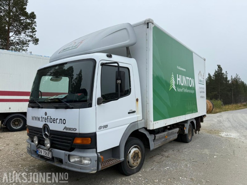 2004 Mercedes Benz Atego 815 C1 lett lastebil - Вантажівка з закритим кузовом: фото 1 2004 Mercedes Benz Atego 815 C1 lett lastebil - Вантажівка з закритим кузовом: фото 1