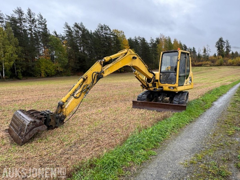 2005 Komatsu PC 75R gravemaskin med gummibelter - Екскаватор: фото 1 2005 Komatsu PC 75R gravemaskin med gummibelter - Екскаватор: фото 1