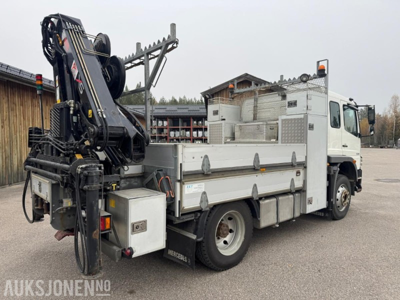 2005 Mercedes-Benz 1225AF/36AT linjebil med kran og masse utstyr - Вантажівка з маніпулятором: фото 5 2005 Mercedes-Benz 1225AF/36AT linjebil med kran og masse utstyr - Вантажівка з маніпулятором: фото 5