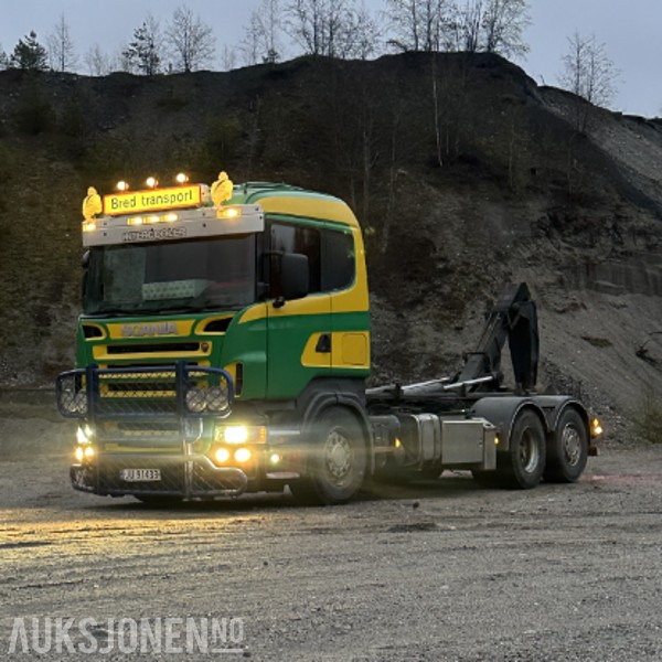 2005 Scania R-serie R580 Palfinger krok Helluft Reparasjonsobjekt - Гаковий мультиліфт вантажівка: фото 5 2005 Scania R-serie R580 Palfinger krok Helluft Reparasjonsobjekt - Гаковий мультиліфт вантажівка: фото 5