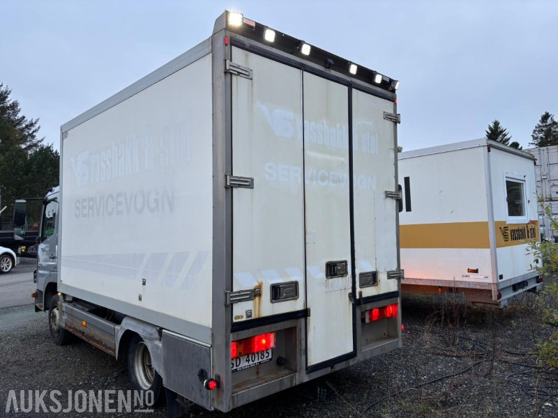 2007 Mercedes-Benz Servicebil Med Palfinger kran og Diesel generator. - Вантажівка з закритим кузовом: фото 5 2007 Mercedes-Benz Servicebil Med Palfinger kran og Diesel generator. - Вантажівка з закритим кузовом: фото 5