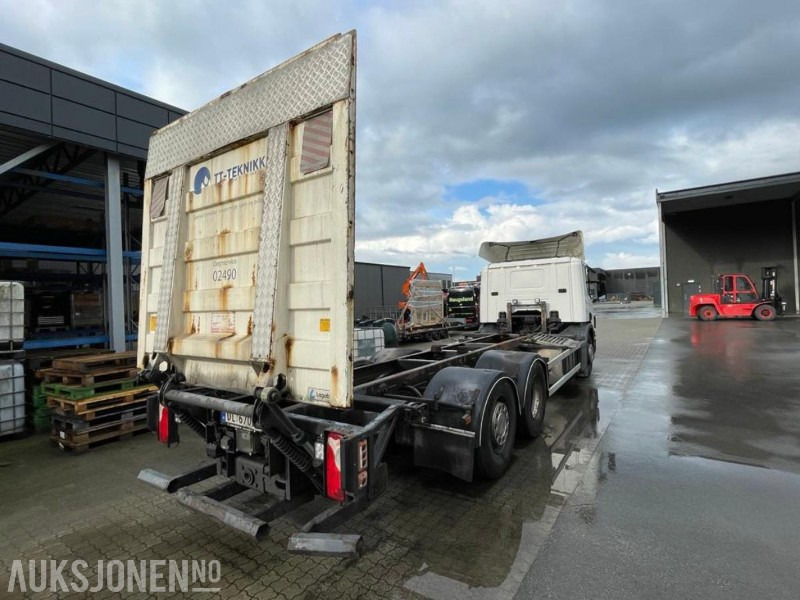 2007 Scania P 420 - Lastebil - Chassis med lift - 3 akslet - VBG uttak - 404570 km. - Вантажівка шасі: фото 4 2007 Scania P 420 - Lastebil - Chassis med lift - 3 akslet - VBG uttak - 404570 km. - Вантажівка шасі: фото 4