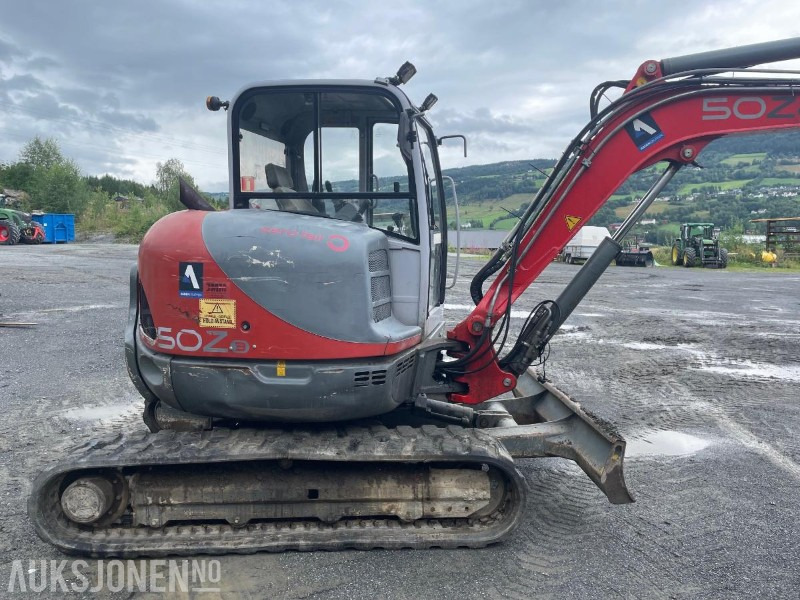 2007 Wacker Neuson 50Z3 rotortilt Hydraulisk S50 hurtigfeste 3 skuffer - Екскаватор: фото 4 2007 Wacker Neuson 50Z3 rotortilt Hydraulisk S50 hurtigfeste 3 skuffer - Екскаватор: фото 4