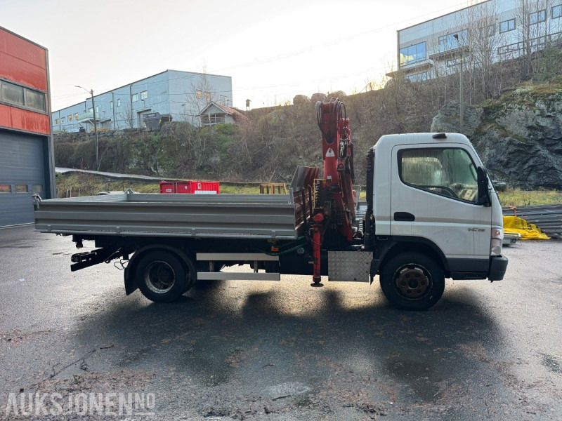2008 Fuso Canter 7C18 - kranbil med 3-veis tipp - Atlas AK601.3 kran - EU-godkjent til 05/2026 - Вантажівка з маніпулятором: фото 4 2008 Fuso Canter 7C18 - kranbil med 3-veis tipp - Atlas AK601.3 kran - EU-godkjent til 05/2026 - Вантажівка з маніпулятором: фото 4