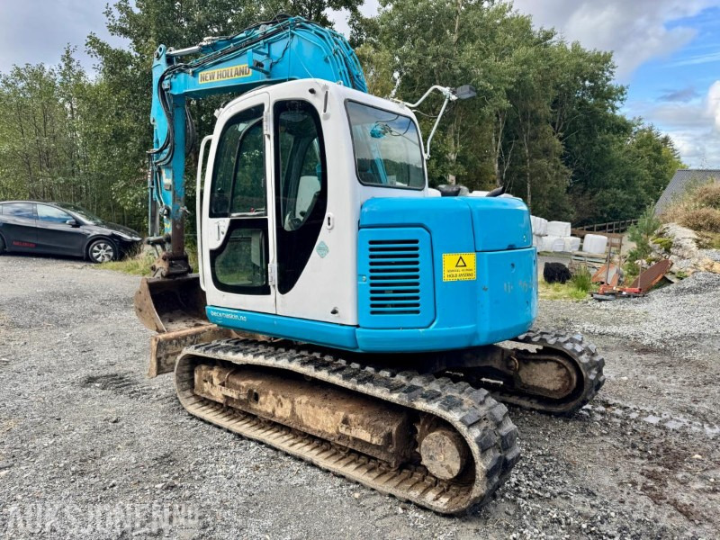 2008 New Holland E70SR-ES Gravemaskin - Tannskuffe - Grøfteskuffe - Pusseskuffe - Timer: 5746 - Міні-екскаватор: фото 3 2008 New Holland E70SR-ES Gravemaskin - Tannskuffe - Grøfteskuffe - Pusseskuffe - Timer: 5746 - Міні-екскаватор: фото 3