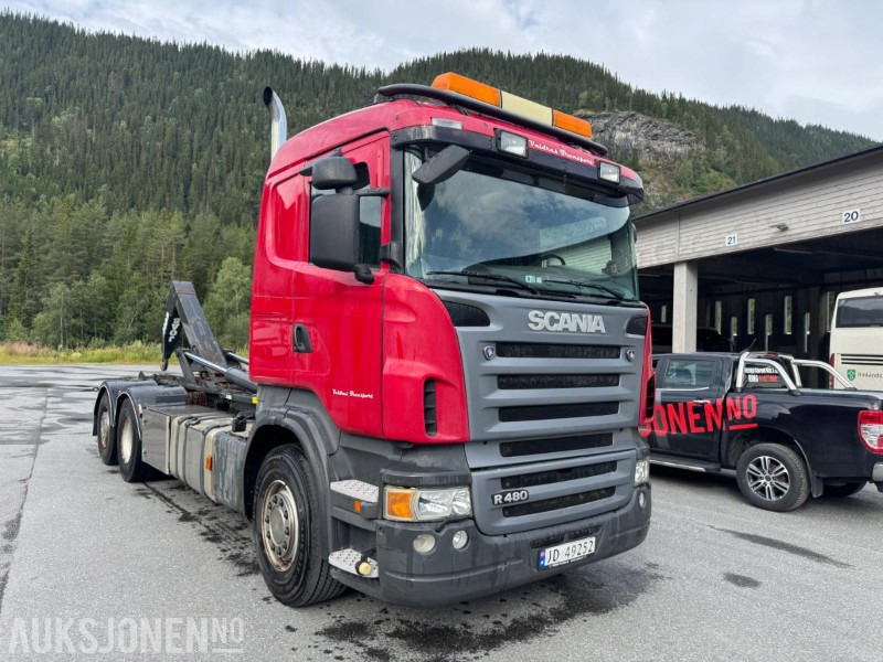 2008 Scania R480LB6X2-4HHA - Гаковий мультиліфт вантажівка: фото 4 2008 Scania R480LB6X2-4HHA - Гаковий мультиліфт вантажівка: фото 4