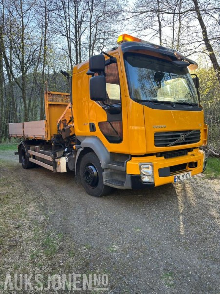 2008 Volvo FL-240 Kranbil med Tipp EU OK NY SERVICE SKRIVERKONTROLL - Вантажівка з маніпулятором: фото 3 2008 Volvo FL-240 Kranbil med Tipp EU OK NY SERVICE SKRIVERKONTROLL - Вантажівка з маніпулятором: фото 3