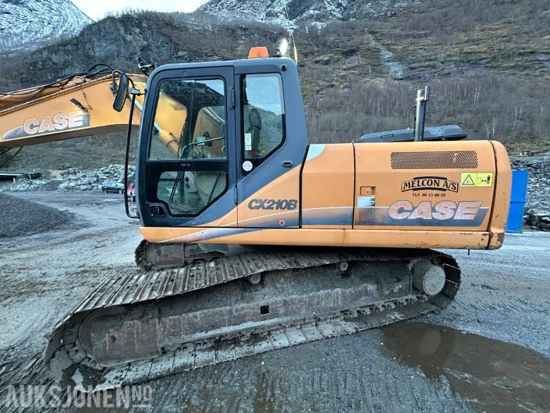2009 Case CX210B Sertifisert Beltegraver m/Montabert CPA225E boretårn - Екскаватор: фото 3 2009 Case CX210B Sertifisert Beltegraver m/Montabert CPA225E boretårn - Екскаватор: фото 3
