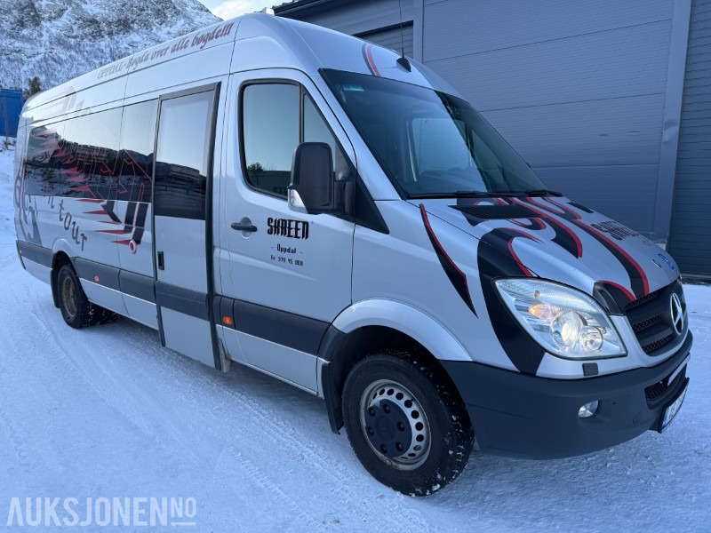 2009 Mercedes-Benz Sprinter 17-seter minibuss – Rullestolheis & godt vedlikeholdt - Мікроавтобус, Пасажирський фургон: фото 3 2009 Mercedes-Benz Sprinter 17-seter minibuss – Rullestolheis & godt vedlikeholdt - Мікроавтобус, Пасажирський фургон: фото 3
