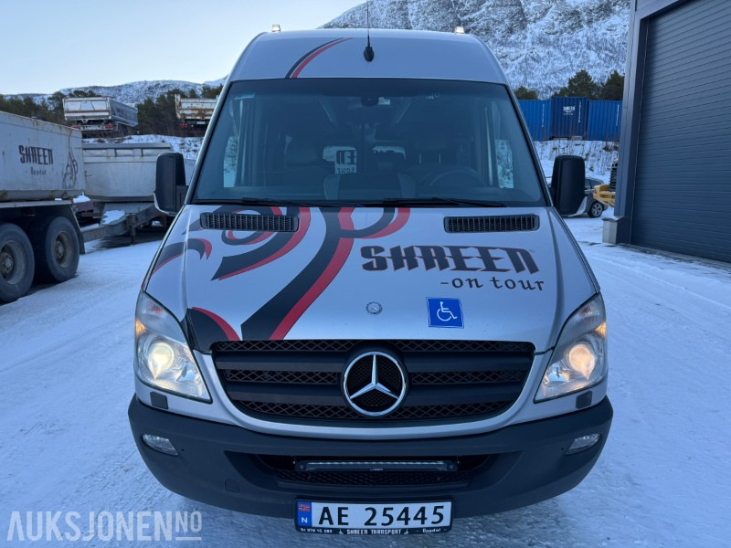 2009 Mercedes-Benz Sprinter 17-seter minibuss – Rullestolheis & godt vedlikeholdt - Мікроавтобус, Пасажирський фургон: фото 2 2009 Mercedes-Benz Sprinter 17-seter minibuss – Rullestolheis & godt vedlikeholdt - Мікроавтобус, Пасажирський фургон: фото 2