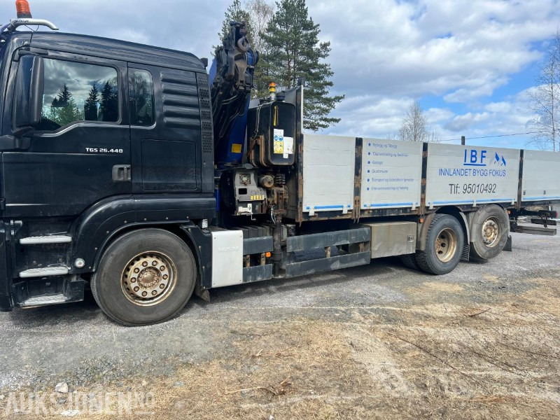 2010 MAN TGS 26.440 KRANBIL PM 22SP KRAN MED FJERNKONTROLL - Вантажівка з маніпулятором: фото 5 2010 MAN TGS 26.440 KRANBIL PM 22SP KRAN MED FJERNKONTROLL - Вантажівка з маніпулятором: фото 5