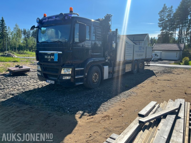 2010 MAN TGS 26.440 KRANBIL PM 22SP KRAN MED FJERNKONTROLL - Вантажівка з маніпулятором: фото 1 2010 MAN TGS 26.440 KRANBIL PM 22SP KRAN MED FJERNKONTROLL - Вантажівка з маніпулятором: фото 1