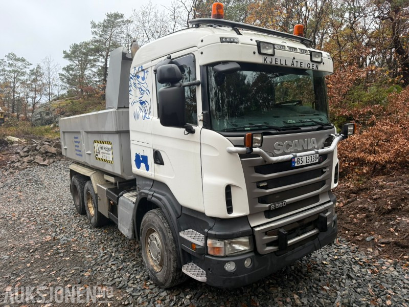 2010 Scania R560 6x4 tippbil / tandem / navreduksjon - Самоскид вантажівка: фото 4 2010 Scania R560 6x4 tippbil / tandem / navreduksjon - Самоскид вантажівка: фото 4