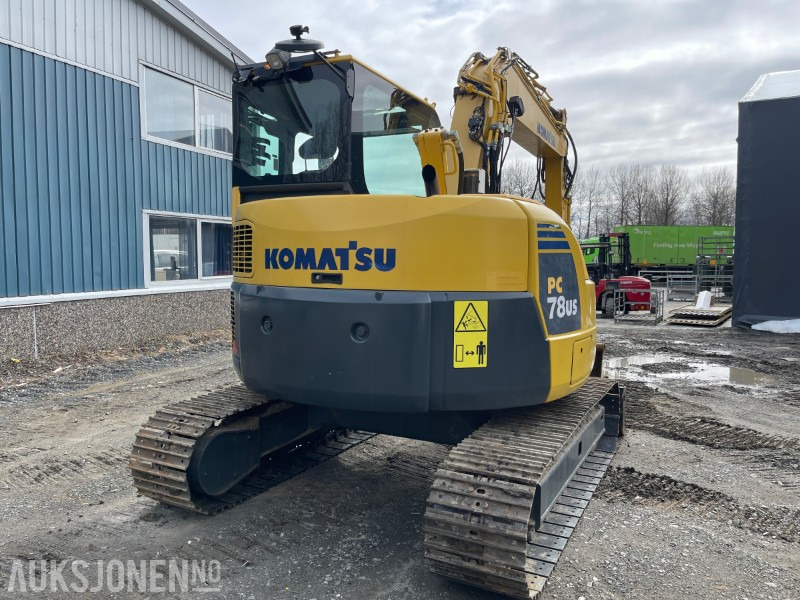 2011 Komatsu PC 78 US-8 Graver med Tiltrotator og tre skuffer - Екскаватор: фото 5 2011 Komatsu PC 78 US-8 Graver med Tiltrotator og tre skuffer - Екскаватор: фото 5