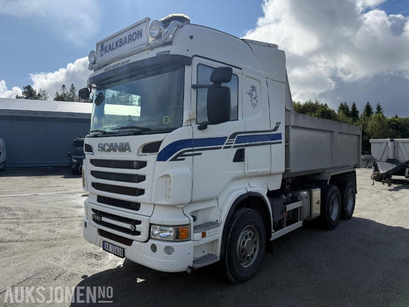 2011 Scania R620 6X4 Tippbil med 2005 Carnehl trippelkjerre - Самоскид вантажівка: фото 1 2011 Scania R620 6X4 Tippbil med 2005 Carnehl trippelkjerre - Самоскид вантажівка: фото 1