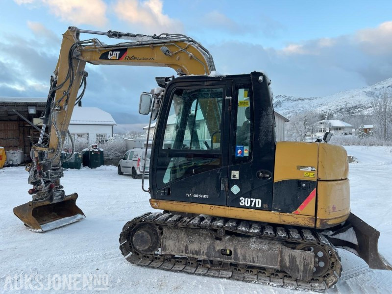2012 Cat 307D Gravemaskin, Tiltrotator, S50, 8392 timer, sertifisert til Juli 2026 - Екскаватор: фото 3 2012 Cat 307D Gravemaskin, Tiltrotator, S50, 8392 timer, sertifisert til Juli 2026 - Екскаватор: фото 3