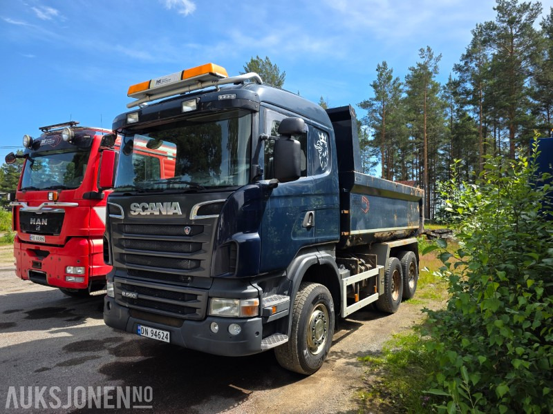 2012 Scania R560 6X4 tippbil 411652 km nylig EU-godkjent - Самоскид вантажівка: фото 1 2012 Scania R560 6X4 tippbil 411652 km nylig EU-godkjent - Самоскид вантажівка: фото 1