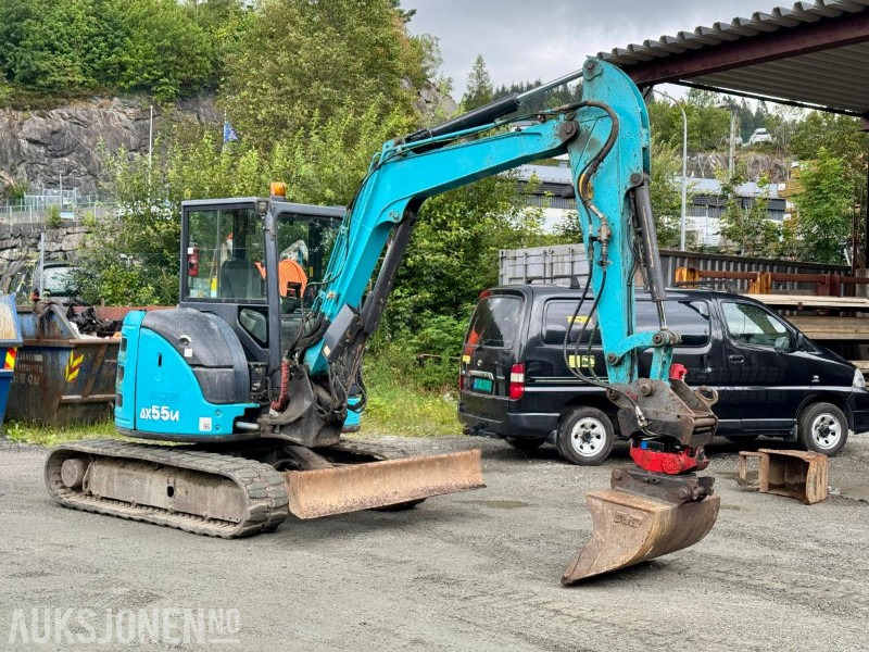 2013 Airman AX55U-6 Minigraver - Tiltrotator - Pusseskuffe - Godkjent til 08/25 - Timer: 10.372 - Міні-екскаватор: фото 2 2013 Airman AX55U-6 Minigraver - Tiltrotator - Pusseskuffe - Godkjent til 08/25 - Timer: 10.372 - Міні-екскаватор: фото 2
