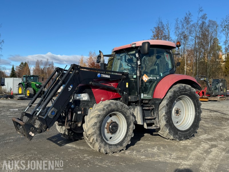 2013 CASE IH Maxxum 130 Traktor med laster og fronthydraulikk - Трактор: фото 1 2013 CASE IH Maxxum 130 Traktor med laster og fronthydraulikk - Трактор: фото 1