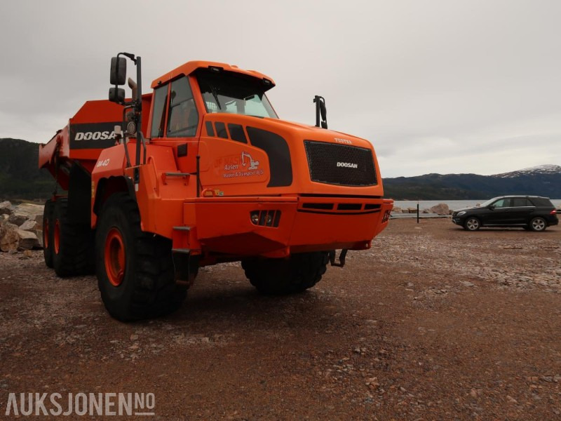 2013 Doosan DA40 Dumper - 6x6 - 24.4 m3 - Høy baklem - Varme i kasse - Sertifisert - Самоскид: фото 3 2013 Doosan DA40 Dumper - 6x6 - 24.4 m3 - Høy baklem - Varme i kasse - Sertifisert - Самоскид: фото 3