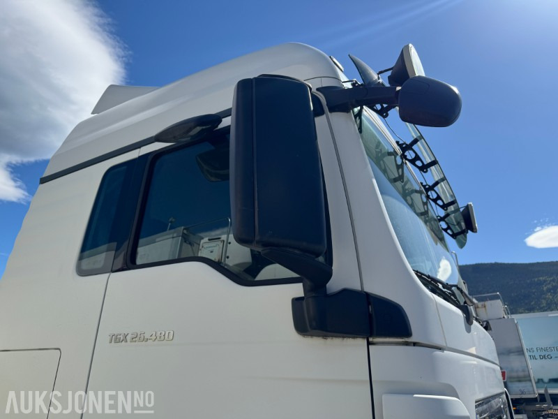 2013 MAN TGX 26.480 chassis med containerfester - Контейнеровоз/ Змінний кузов вантажівка: фото 5 2013 MAN TGX 26.480 chassis med containerfester - Контейнеровоз/ Змінний кузов вантажівка: фото 5