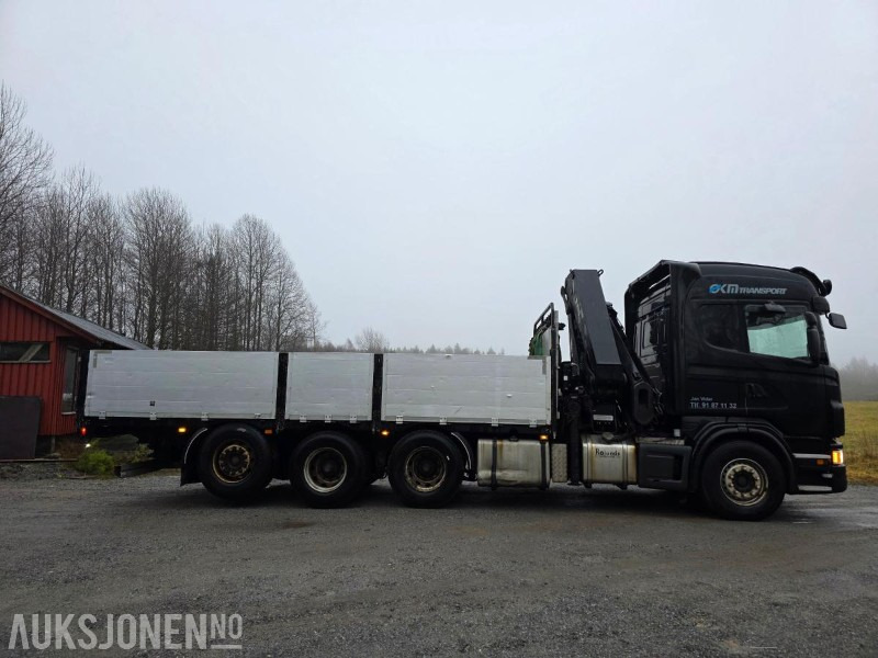2013 SCANIA G480 8X4 KRANBIL • HIAB XS 377 E-8 HIPRO • EURO 5 • KRAN GODKJENT TIL 05/2026 - Вантажівка з маніпулятором: фото 4 2013 SCANIA G480 8X4 KRANBIL • HIAB XS 377 E-8 HIPRO • EURO 5 • KRAN GODKJENT TIL 05/2026 - Вантажівка з маніпулятором: фото 4