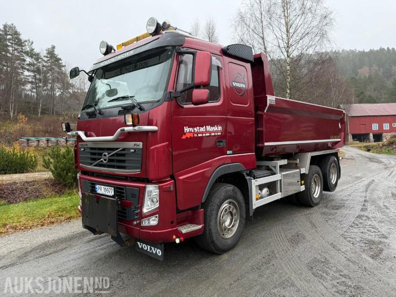 2013 Volvo FH 540 Tippbil / KM 210975 / Løfteboggi / Bladfjærer / Navreduksjon / Maur Kasse – Pen og velholdt - Самоскид вантажівка: фото 2 2013 Volvo FH 540 Tippbil / KM 210975 / Løfteboggi / Bladfjærer / Navreduksjon / Maur Kasse – Pen og velholdt - Самоскид вантажівка: фото 2