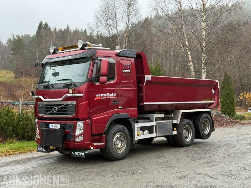 2013 Volvo FH 540 Tippbil / KM 210975 / Løfteboggi / Bladfjærer / Navreduksjon / Maur Kasse – Pen og velholdt - Самоскид вантажівка: фото 1 2013 Volvo FH 540 Tippbil / KM 210975 / Løfteboggi / Bladfjærer / Navreduksjon / Maur Kasse – Pen og velholdt - Самоскид вантажівка: фото 1