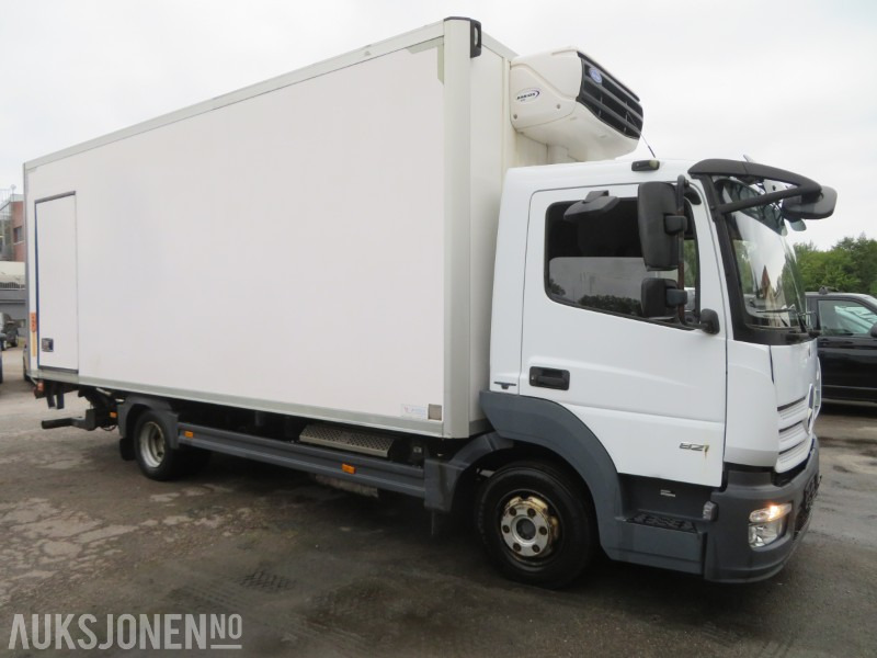 2014 Mercedes-Benz Atego - Kjølebil med Carrier Xarios 600 og Lamberet skap - Вантажівка з закритим кузовом: фото 1 2014 Mercedes-Benz Atego - Kjølebil med Carrier Xarios 600 og Lamberet skap - Вантажівка з закритим кузовом: фото 1