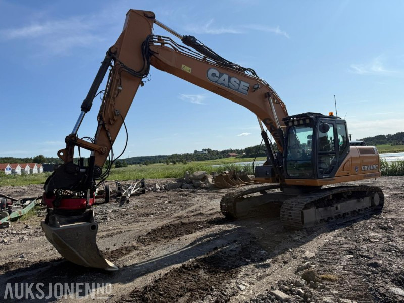 2015 Case CX210C BELTEGRAVER ROTOTILT ENGCON MASKINSTYRING SERVICEHISTORIKK LITE TIMER EN EIER. - Екскаватор: фото 3 2015 Case CX210C BELTEGRAVER ROTOTILT ENGCON MASKINSTYRING SERVICEHISTORIKK LITE TIMER EN EIER. - Екскаватор: фото 3
