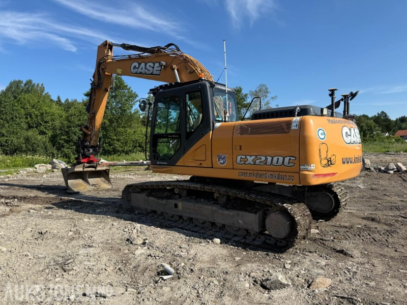 2015 Case CX210C BELTEGRAVER ROTOTILT ENGCON MASKINSTYRING SERVICEHISTORIKK LITE TIMER EN EIER. - Екскаватор: фото 5 2015 Case CX210C BELTEGRAVER ROTOTILT ENGCON MASKINSTYRING SERVICEHISTORIKK LITE TIMER EN EIER. - Екскаватор: фото 5